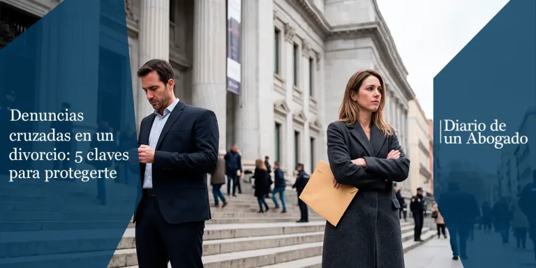 Denuncias cruzadas en un divorcio