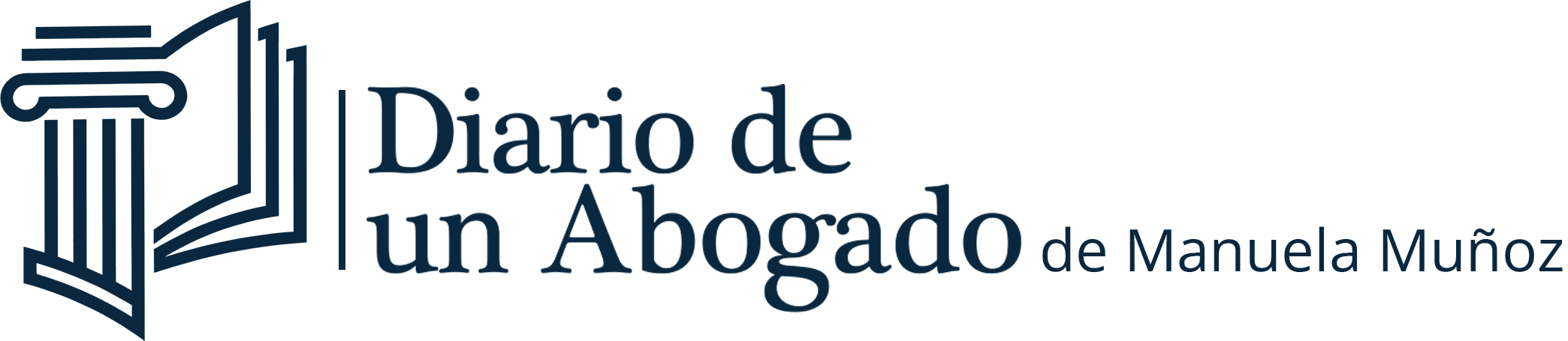 Logo largo — Diario de un Abogado, Barcelona